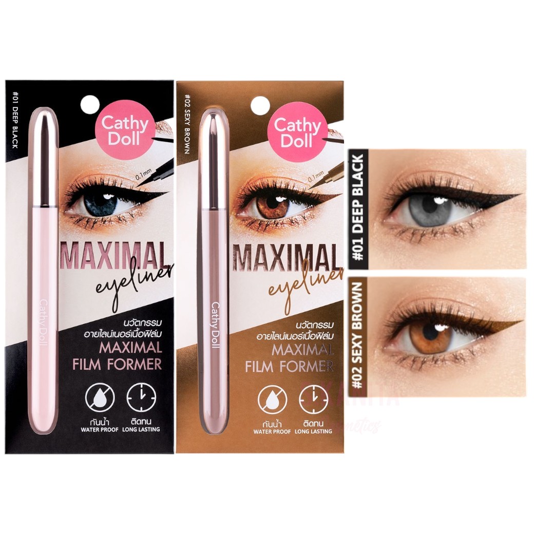 CATHY DOLL Maximal Eyeliner: Eyeliner Tepat untuk Tampilan Maksimal