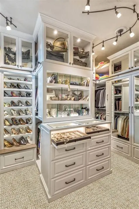 Walking Closet, Ruang Penyimpanan yang Praktis dan Terorganisir